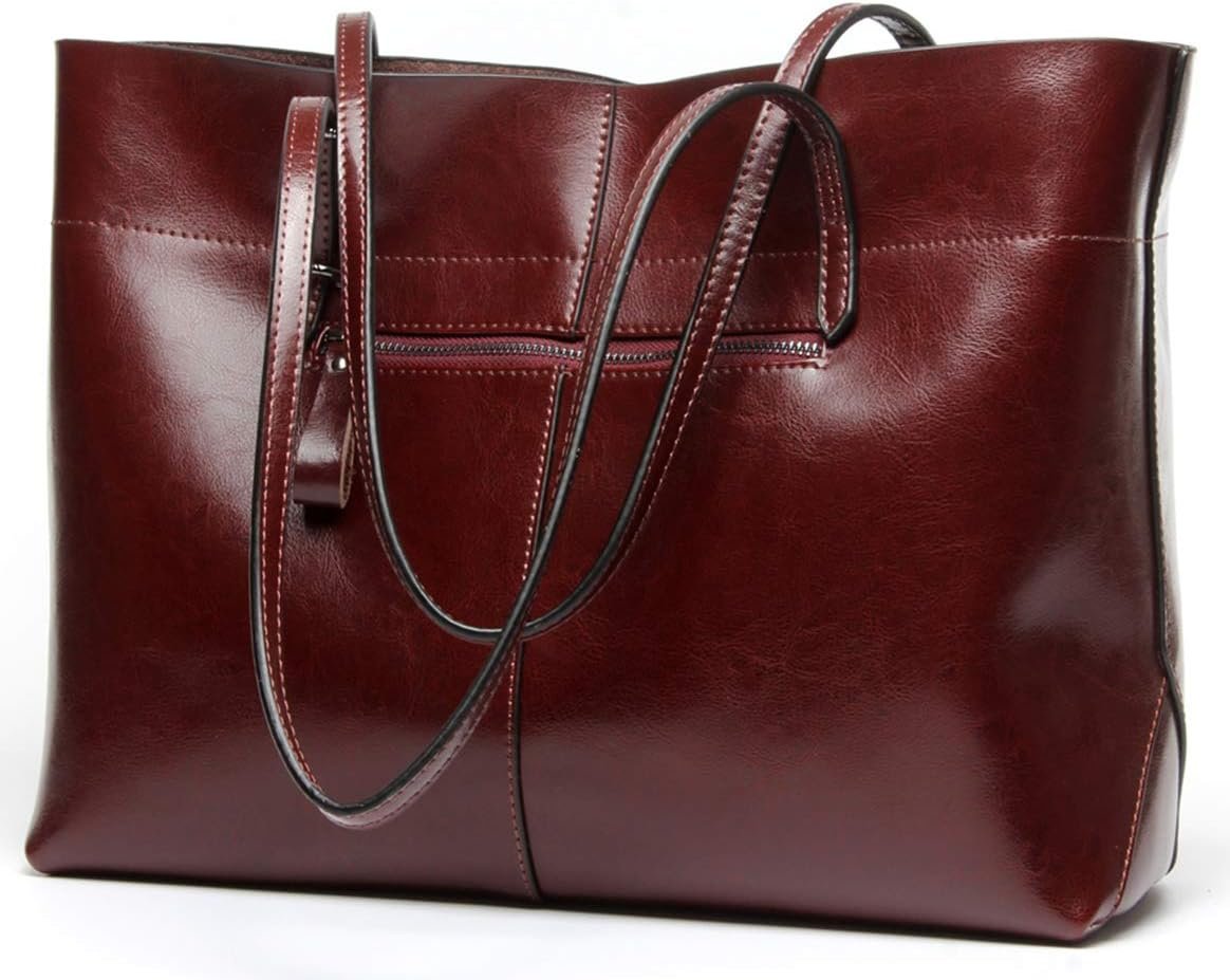 Covelin Women’s Handbag Genuine Leather Tote Shoulder Bags Soft Hot Review