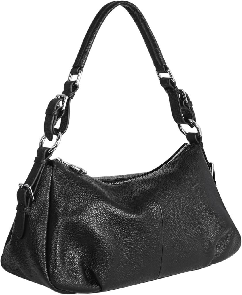 HESHE Leather Purses and Handbags Hobo Shoulder Bags Tote Bag Crossbody Purse Ladies Designer Satchel Bags